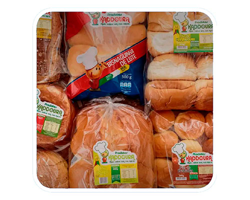 Saco biodegradável para alimentos